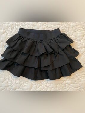 Ralph Lauren Black Tiered Skirt Girl Size 3T
